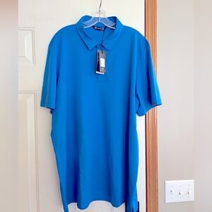 New Travis Matthew classic blue Oceanside performance golf polo. Size XXXL